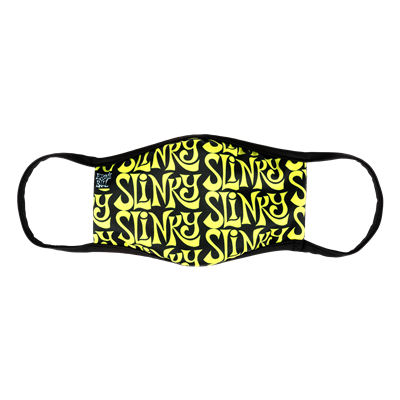 Ernie Ball Face Mask Green Slinky - Adult