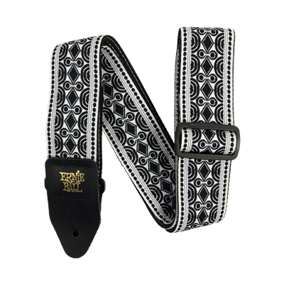 Ernie Ball Strap Beatnik Black Jacquard