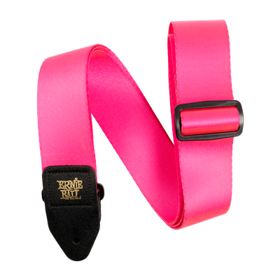 Ernie Ball Strap Neon Pink Premium