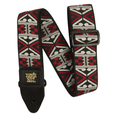 Ernie Ball Strap Primal Red Jaquard