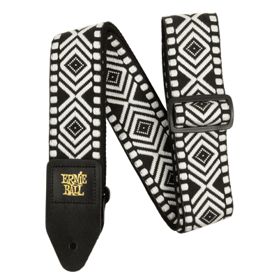 Ernie Ball White Savannah Jacquard Strap