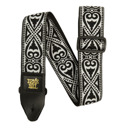 Ernie Ball Black Heart Jacquard Strap