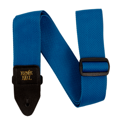 Ernie Ball Strap Polypro Pearl Blue & Black
