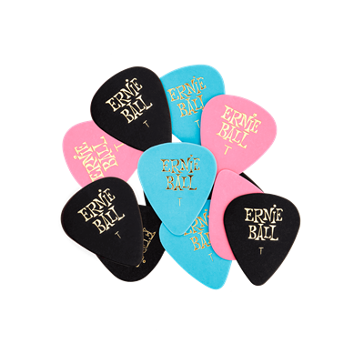 Ernie Ball 9176 12 X Thin Assorted Collection Pick