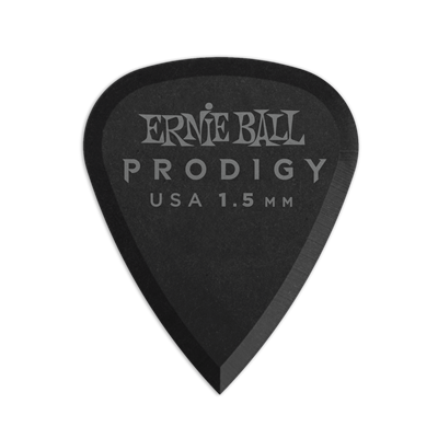 Ernie Ball Prodigy Picks 6-Pack 1.5Mm - Black