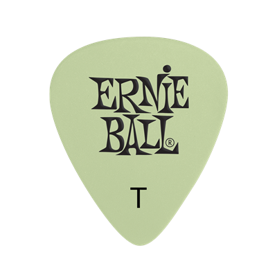 Ernie Ball Thin Super Glow Pick X 12