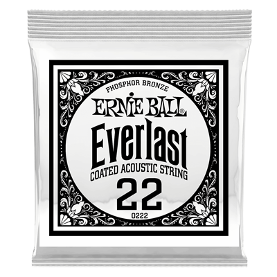 Ernie Ball Everlast Phosphor Bronze Wound Single 022