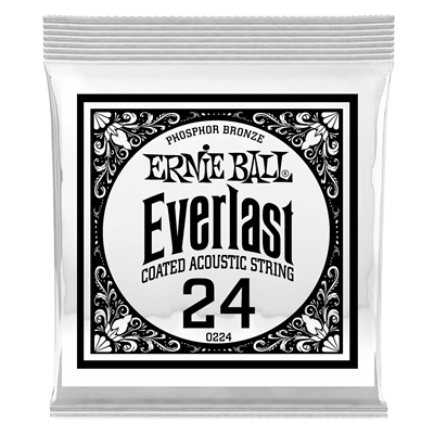 Ernie Ball Everlast Phosphor Bronze Wound Single 024