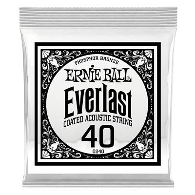 Ernie Ball Everlast Phosphor Bronze Wound Single 040