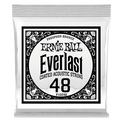 Ernie Ball Everlast Phosphor Bronze Wound Single 048