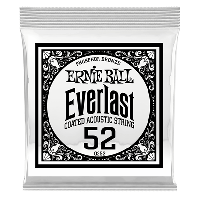 Ernie Ball Everlast Phosphor Bronze Wound Single 052