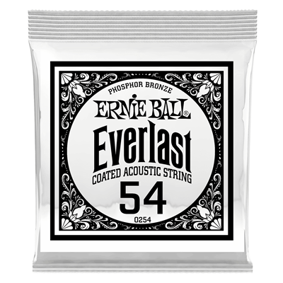 Ernie Ball Everlast Phosphor Bronze Wound Single 054