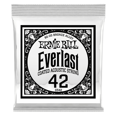 Ernie Ball Everlast 80/20 Bronze Wound Single 042