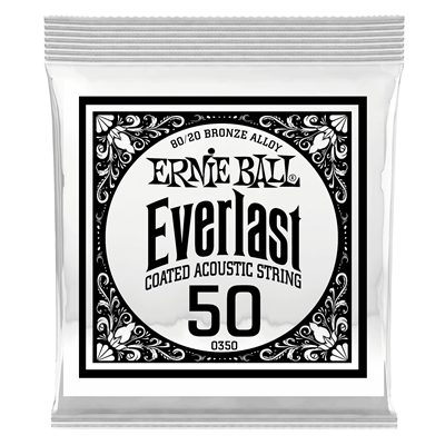 Ernie Ball Everlast 80/20 Bronze Wound Single 050