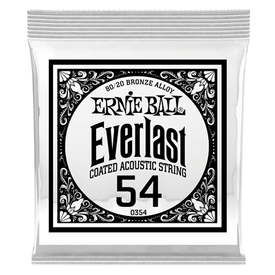 Ernie Ball Everlast 80/20 Bronze Wound Single 054