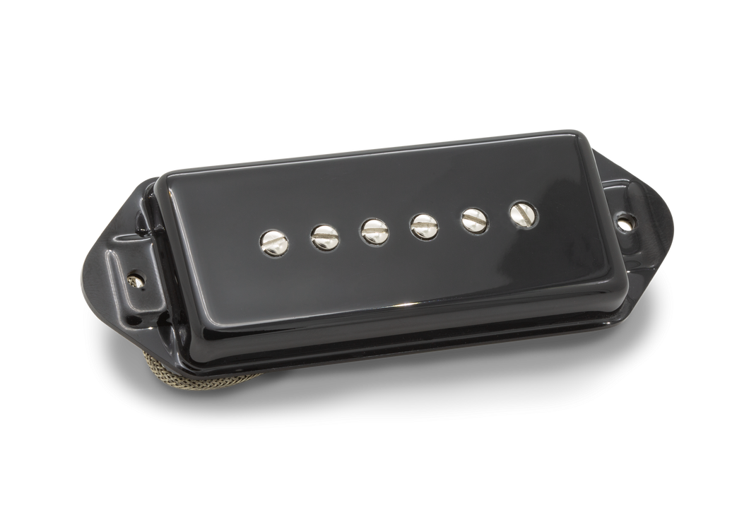 Seymour Duncan Retrospec'd Antiquity P90 Dog Ear Bridge Black