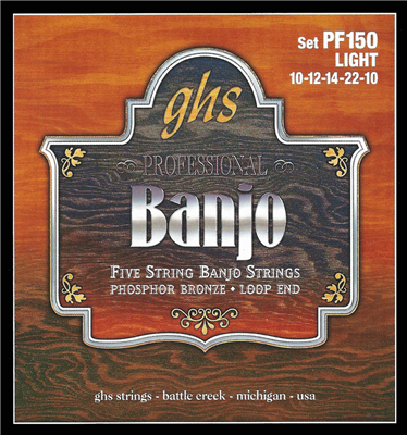 Ghs 5-String Banjo Phosphor 10