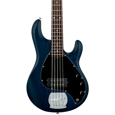 Sub Stingray 5 Trans Blue Satin 5-String Rn