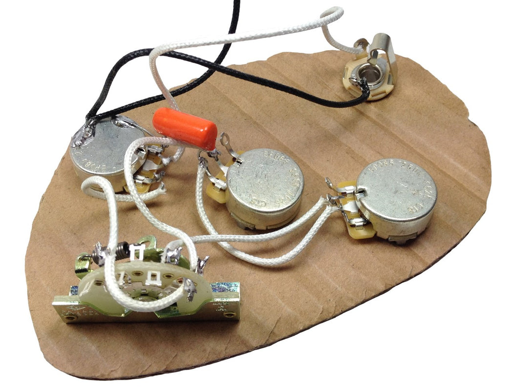 Create your own Stratocaster wiring harness