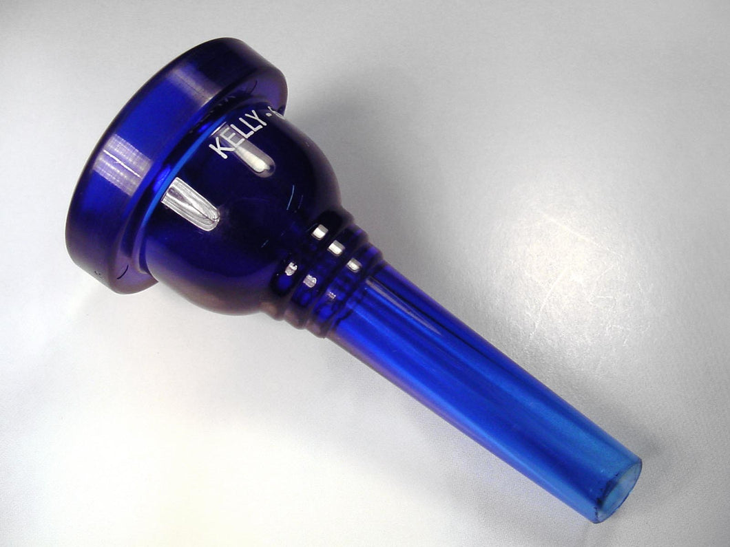 Kelly Mouthpieces Trombone Mouthpiece 6.5AL Crystal Blue