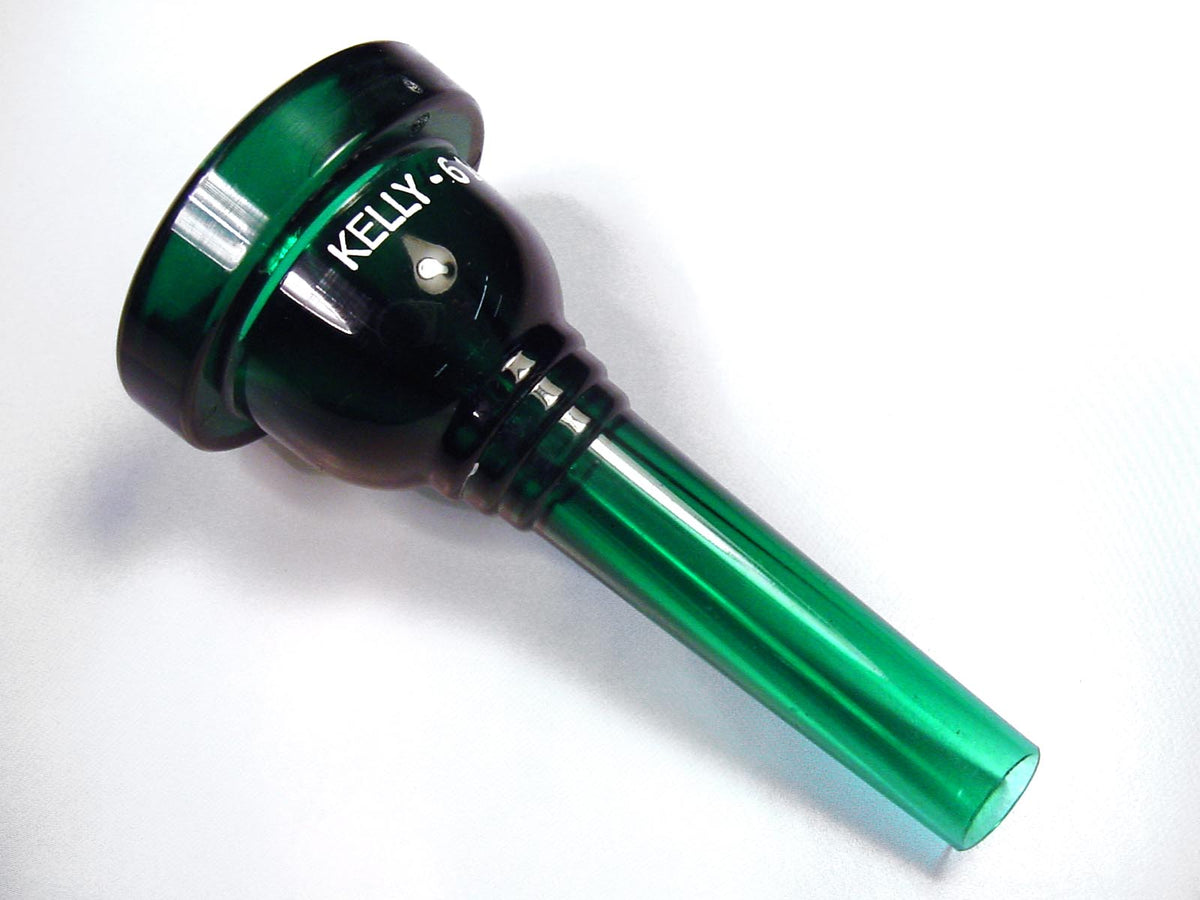 Kelly Mouthpieces Trombone Mouthpiece 51D Crystal Green Alegree