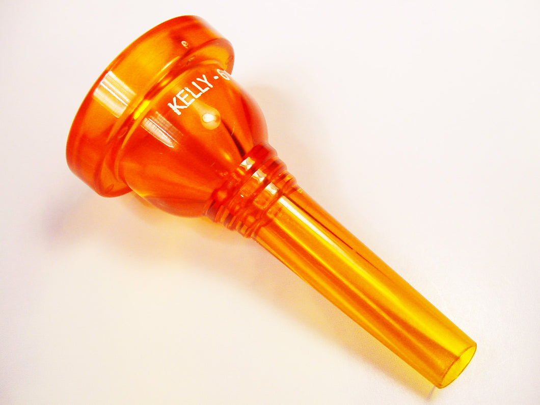 Kelly Mouthpieces TromboneE Mouthpiece 6.5AL Crystal Orange