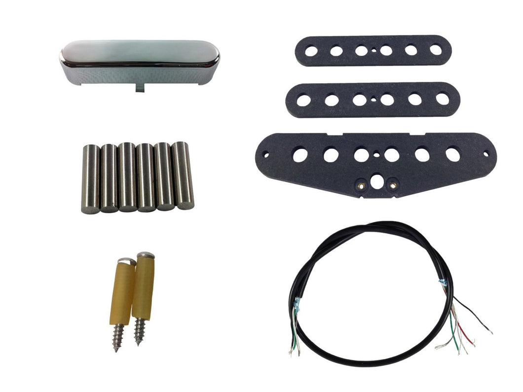 Telecaster neck stacked pickup build kit