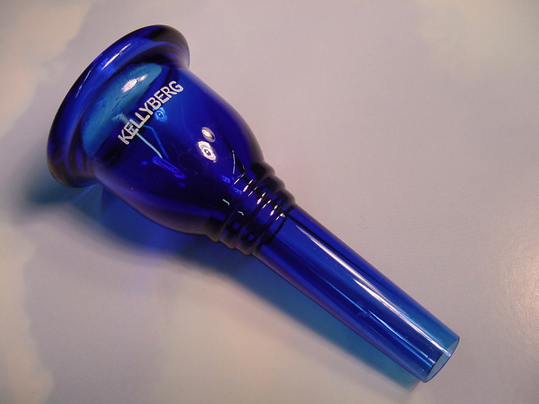 Kelly Mouthpieces Tuba Mouthpiece Kellyberg Crystal Blue