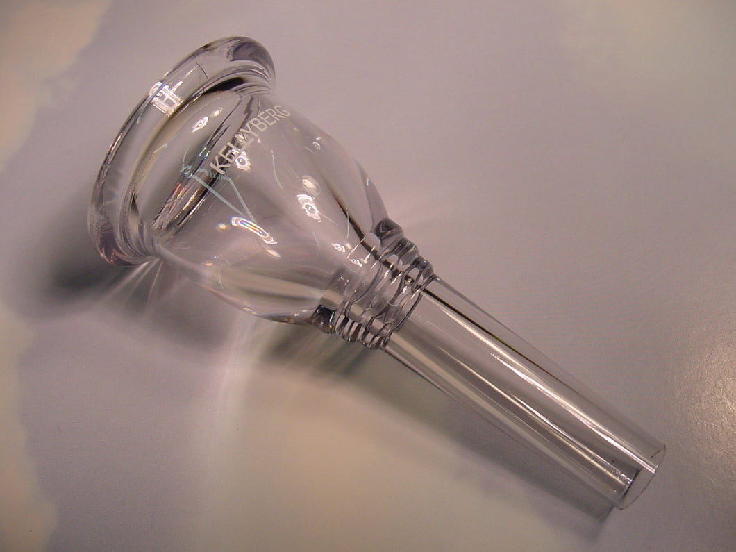 Kelly Mouthpieces Tuba Mouthpiece Kellyberg Crystal Clear