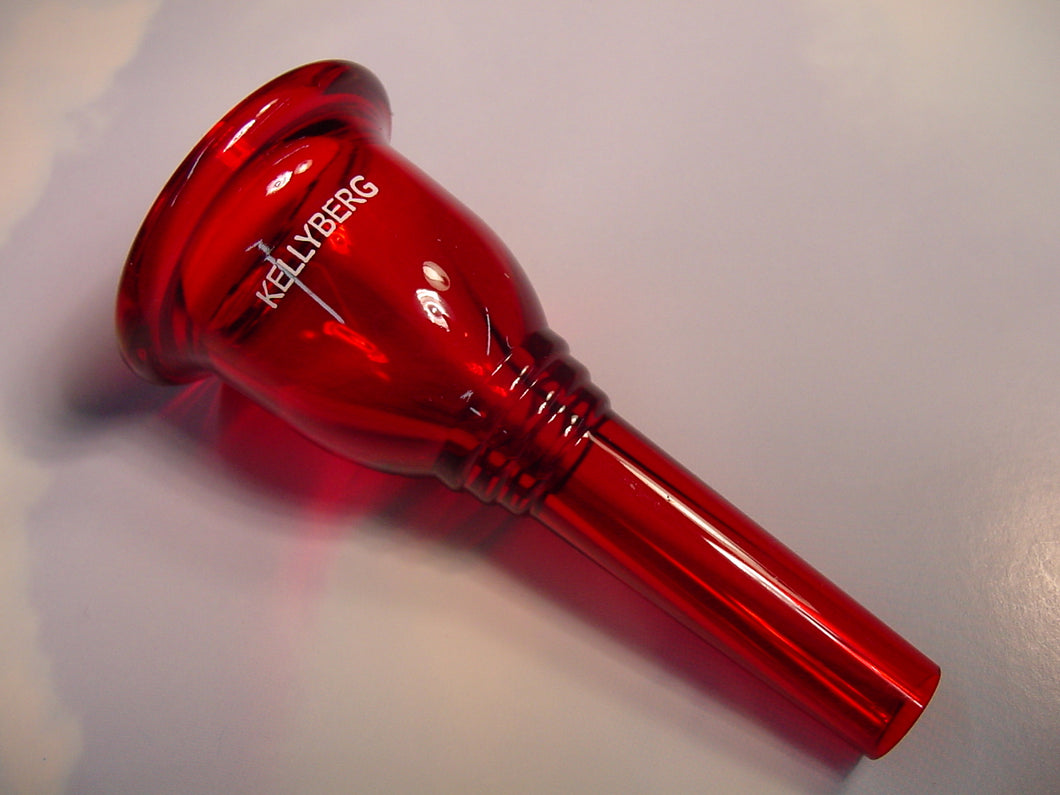 Kelly Mouthpieces Tuba Mouthpiece Kellyberg Crystal Red