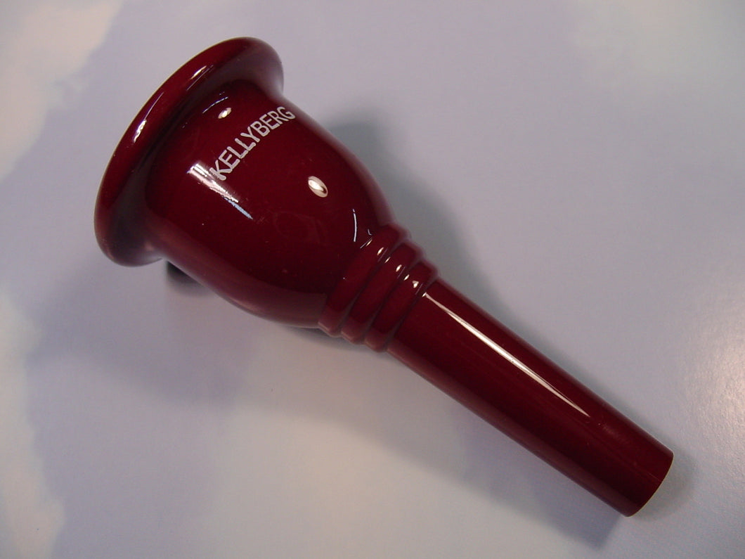 Kelly Mouthpieces Tuba Mouthpiece Kellyberg Marching Maroon