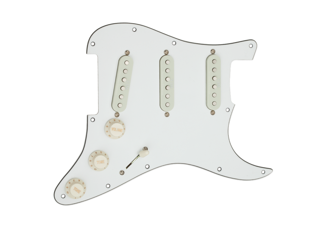 Seymour Duncan STK-S10PGD Yngwie Malmsteen Pickguard Assembly Off White